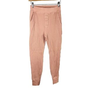 Jonathan Simkhai Standard Savannah Waffle Jogger Size XS Chai